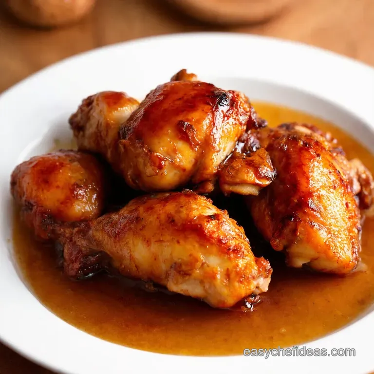 Honey Garlic Glazed Chicken Sticky Sweet Perfection
