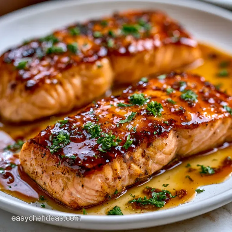 Honey Garlic Salmon Glaze: Sticky and Savory