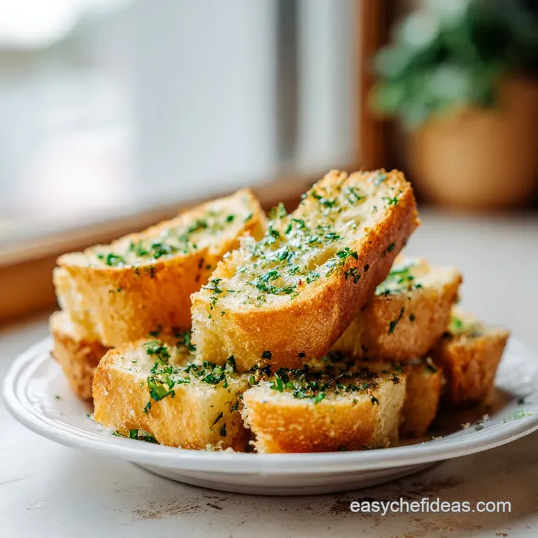 Homemade Garlic Bread: Golden and Crispy