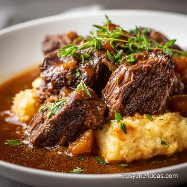 Instant Pot Braised Beef: the Ultimate Tender Sunday Comfort Classic presentation