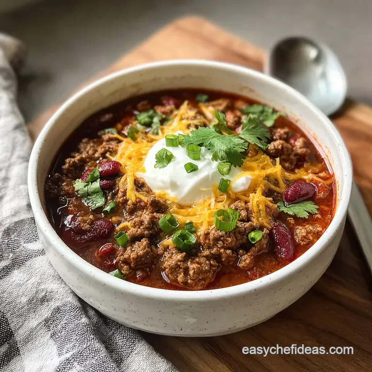 Instant Pot Chili Recipe