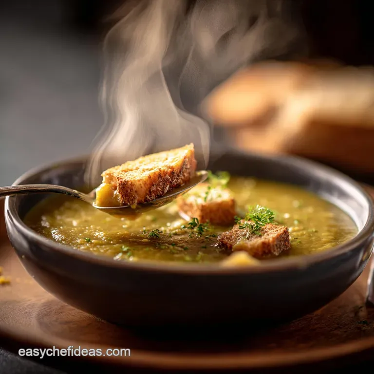 Instant Pot Split Pea Soup: Proper Pea and Ham Soup in Under 60 Minutes presentation