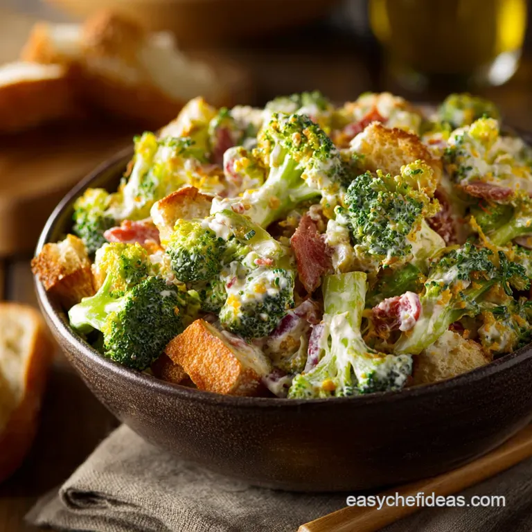 Italian Sub Broccoli Salad: Deli Deluxe Recipe (20 Min Prep)