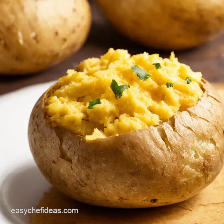 Jacket Potato Nirvana Perfectly Microwaved Spuds presentation