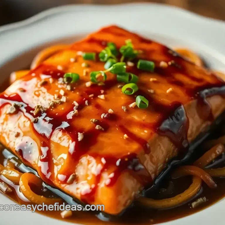 Japanese-Style Miso Glazed Salmon: A Fusion Delight