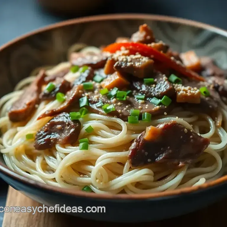 Japchae: Korean Glass Noodle Stir-Fry