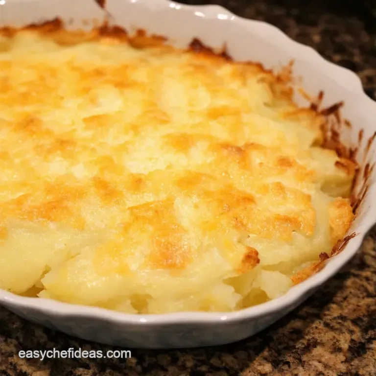 Julia Childs Inspired Au Gratin Potatoes presentation