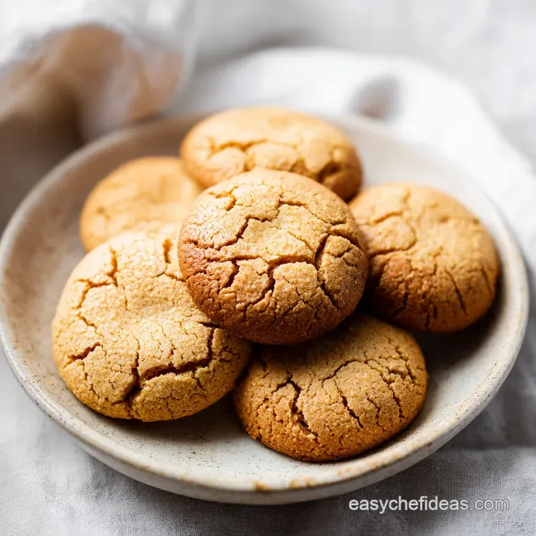 Keto Almond Butter Cookies: Soft-Center