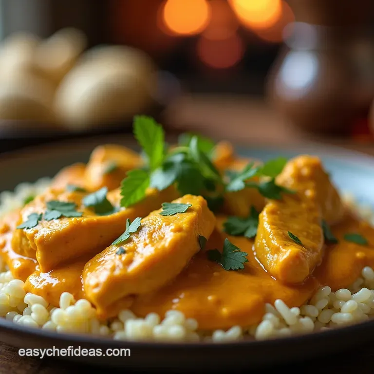 Keto Butter Chicken Curry Night Reimagined presentation