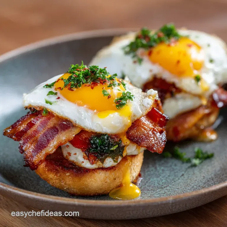 Keto Egg Bacon Sliders: The Ultimate Cheesy Low-Carb Weekend Fry-Up