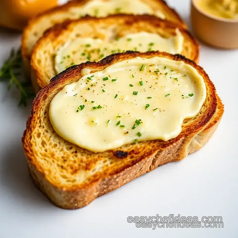 Kickin Garlic Butter Texas Toast presentation