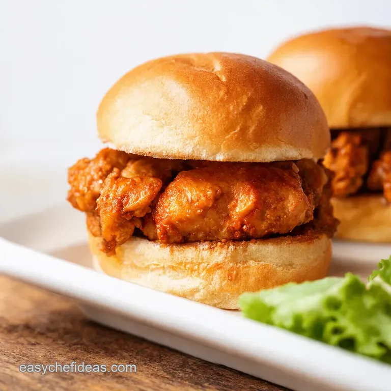 Kickoff BBQ Chicken Sliders