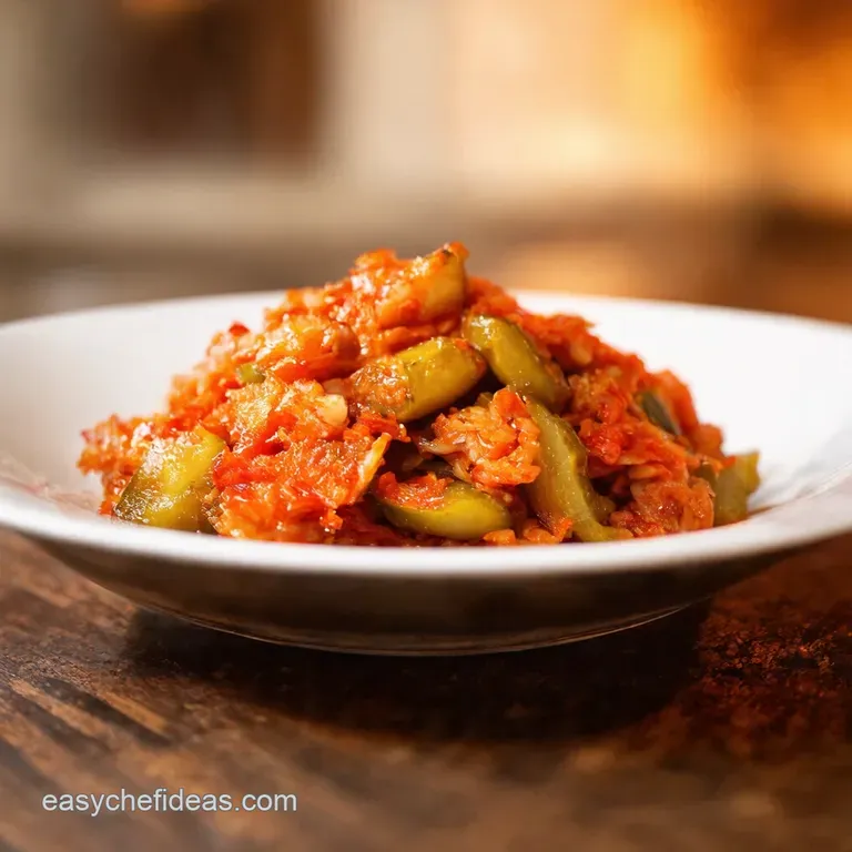 Kimchi Kickin Pickles Oi Sobagi with Attitude presentation