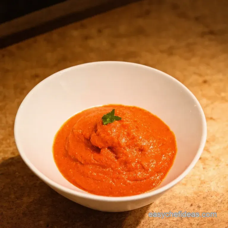 Knockyoursocksoff Romesco Sauce Barcelona in a Bowl presentation