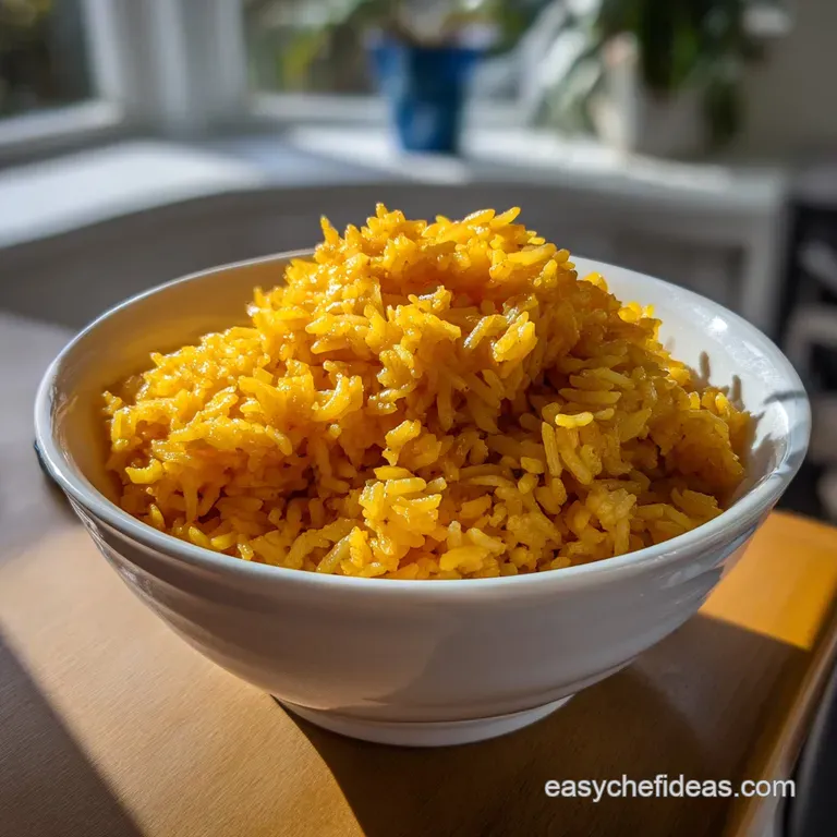 The Real Latin Yellow Rice Recipe: Fluffy Never Mushy