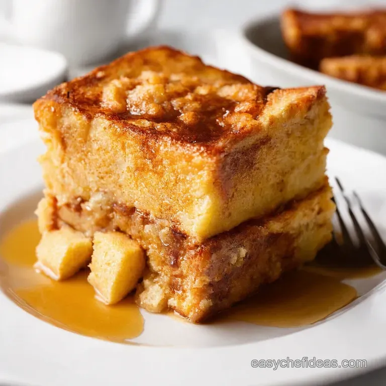 Lazy Sunday Easy French Toast Casserole