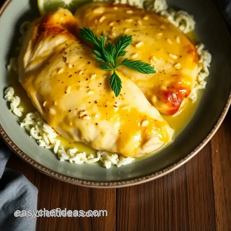 Lemon-Butter Chicken Francese: a Classic Italian Delight presentation