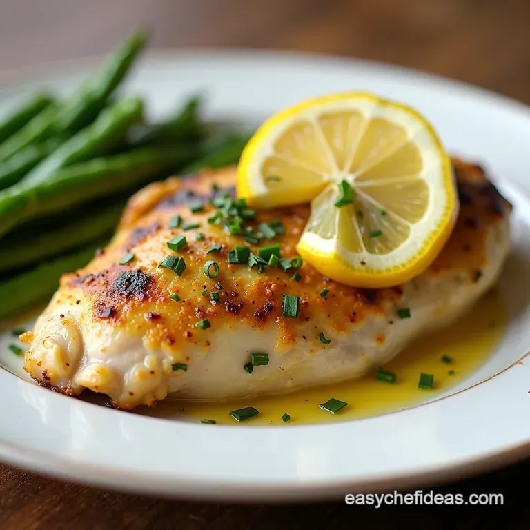 Lemon Herb Baked Chicken with Mediterranean Flair