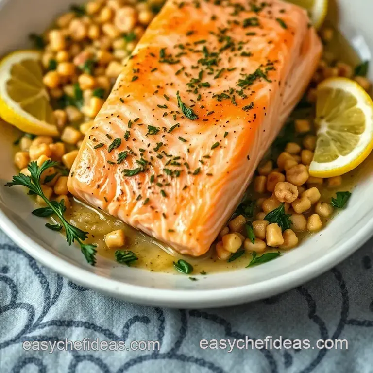 Lemon-Herb Baked Salmon: Your 30-Minute Weeknight Winner presentation