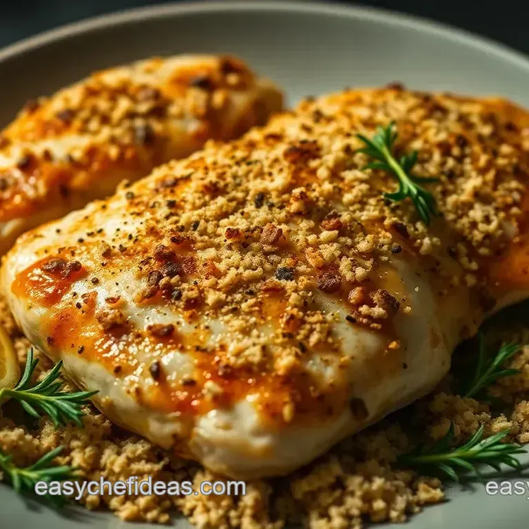 Lemon-Herb Crusted Chicken Breast: A Weeknight Winner