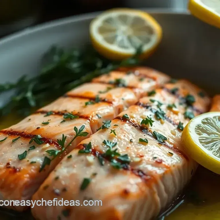 Delicious Fish and Lemon Recipes: My Lemon Herb Grilled Salmon