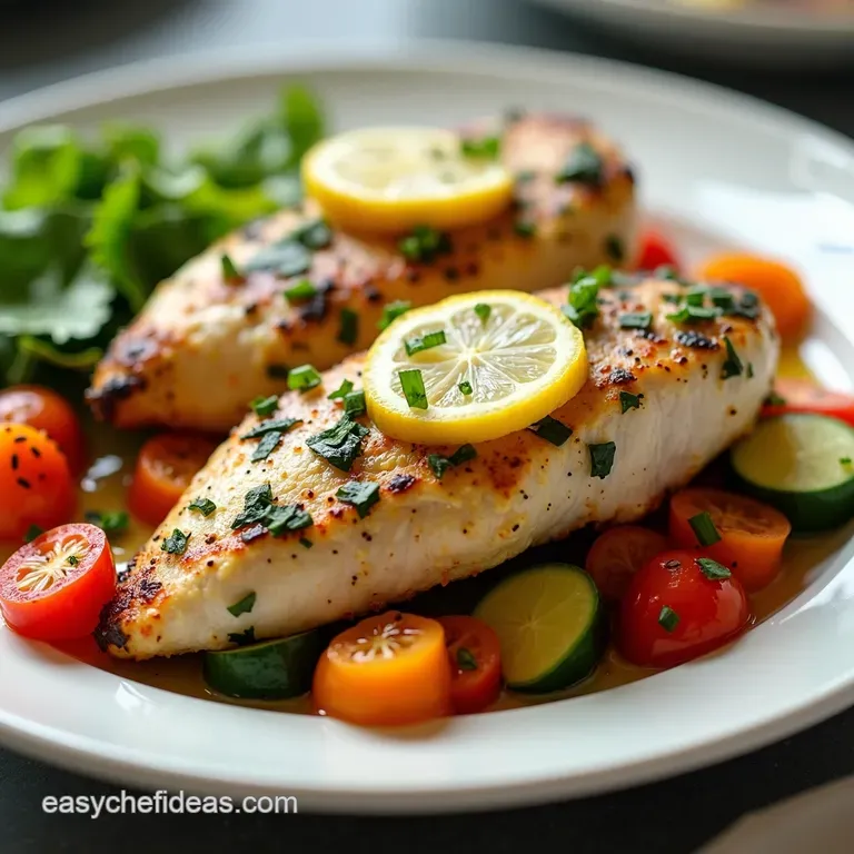 Lemon Herb Roasted Chicken and Veggies with Quinoa Pilaf
