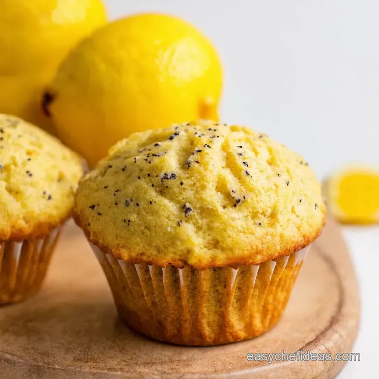 Lemon Poppyseed Sunshine Muffins