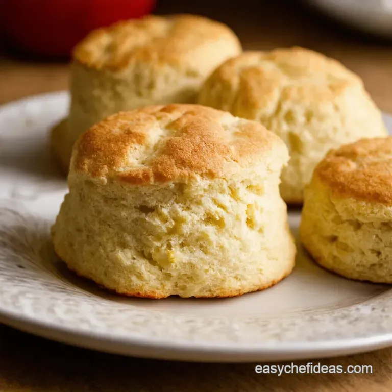 Light and Fluffy Buttermilk Biscuits presentation