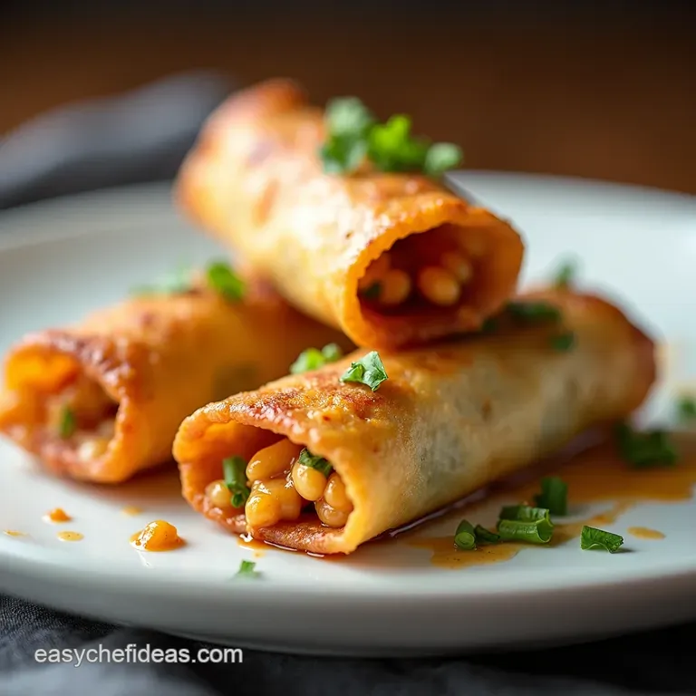 Lighter Brighter Weight Watchers Chicken Veggie Egg Rolls