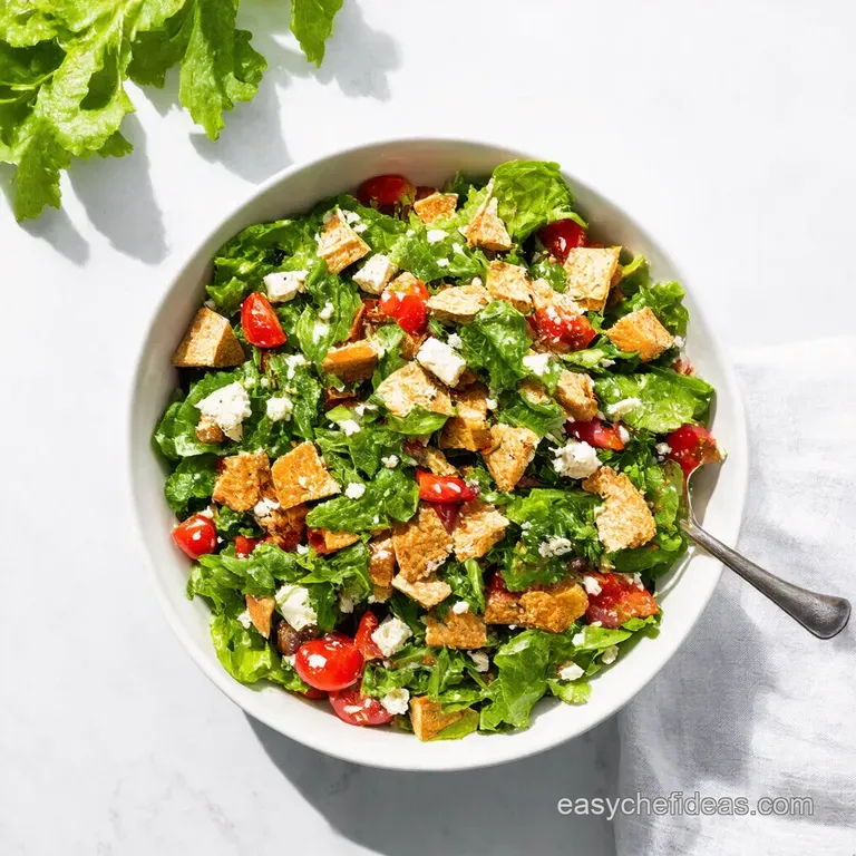 Loaded Fattoush Salad A Mediterranean CrunchFest