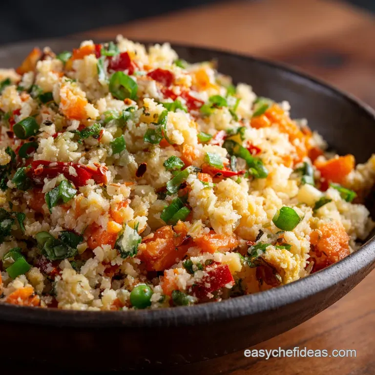 Low Carb Cauliflower Fried Rice: the Ultimate Guide to Perfect Crispy Wok Flavor presentation