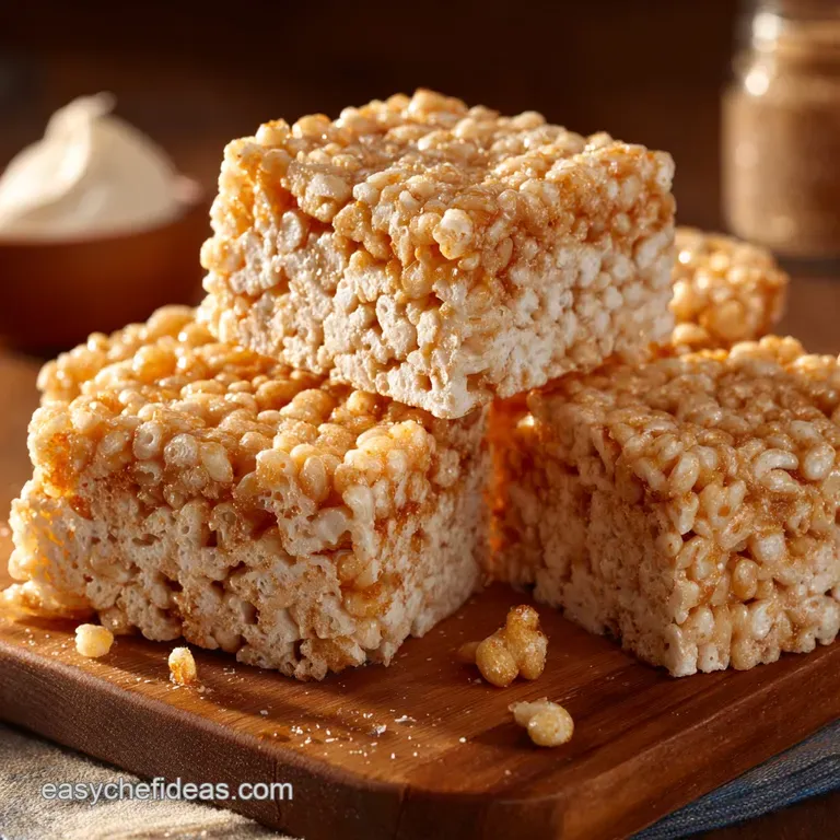 Low Fat Rice Krispy Treats: the Best No-Butter Low Calorie Recipe presentation