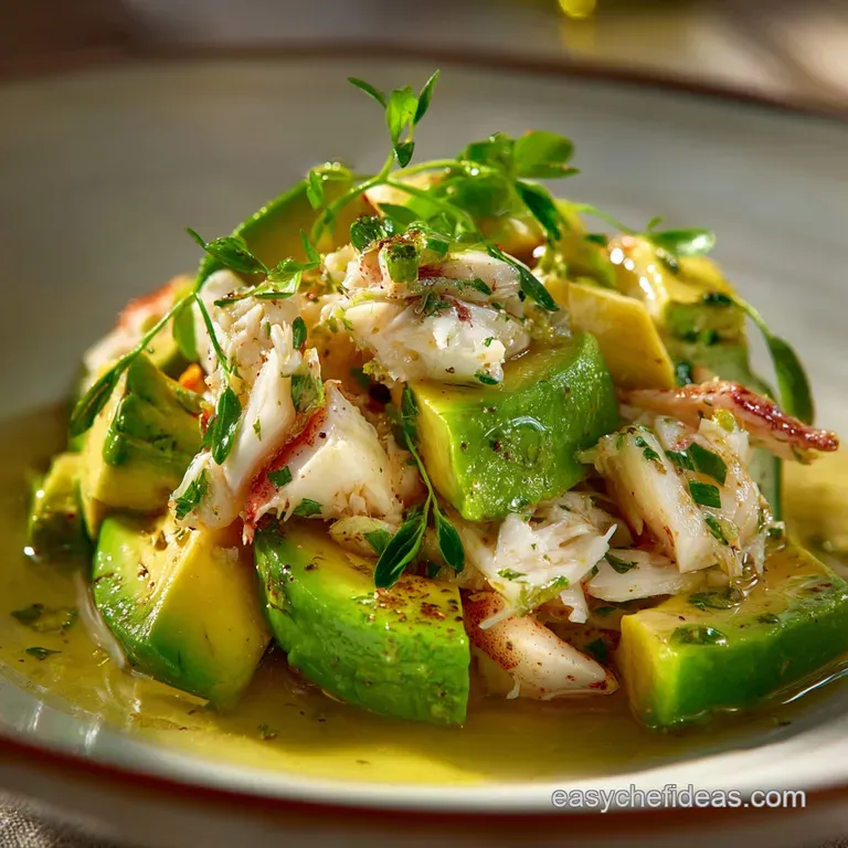 Avocado and Lump Crab Salad: Your New Favorite Elegant Summer Starter