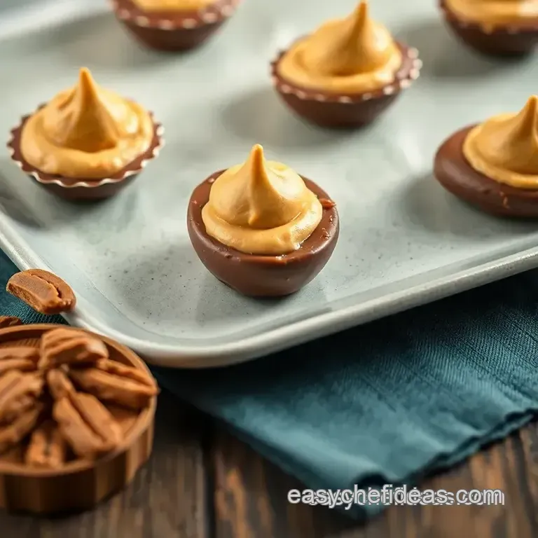 Delightful Chocolate Peanut Butter Eggs presentation