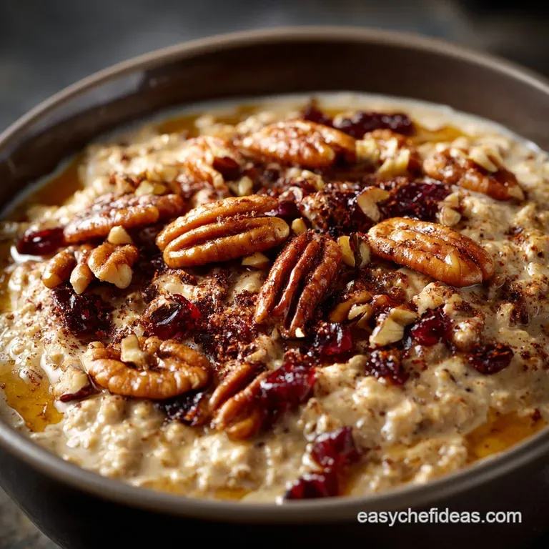 Overnight Oats: Maple Pecan Morning Miracle Worker presentation