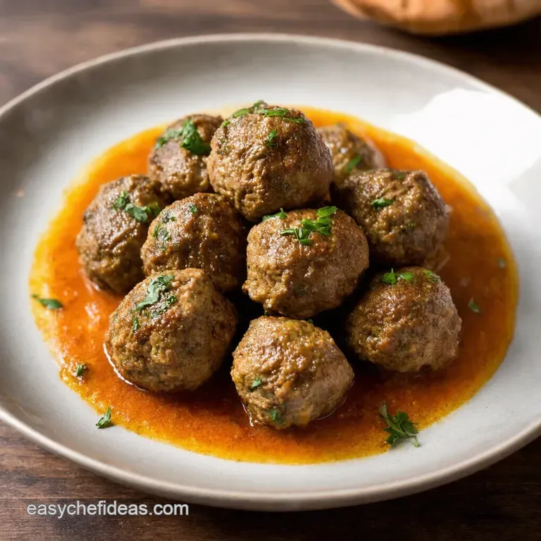 Mediterranean Lamb Meatballs with LemonHerb Yogurt Sauce