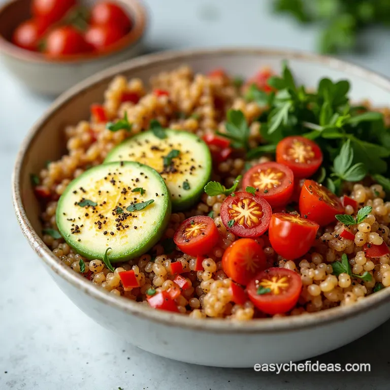 Mediterranean Quinoa Power Bowl