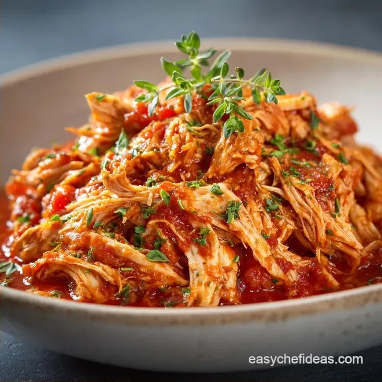 Mexican Shredded Chicken: Tender and Smoky