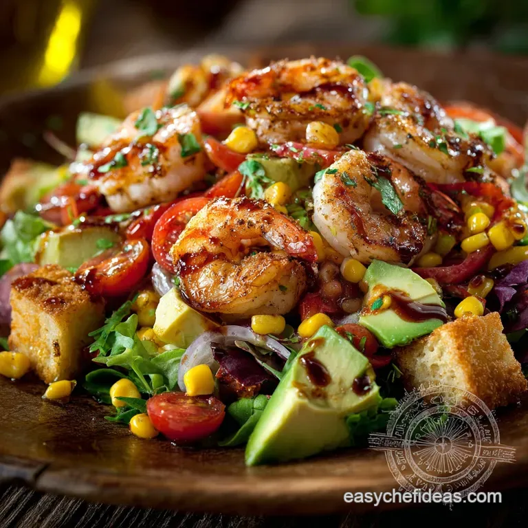 Mexican Shrimp Cobb Salad with Chili-Lime Prawns and Cotija
