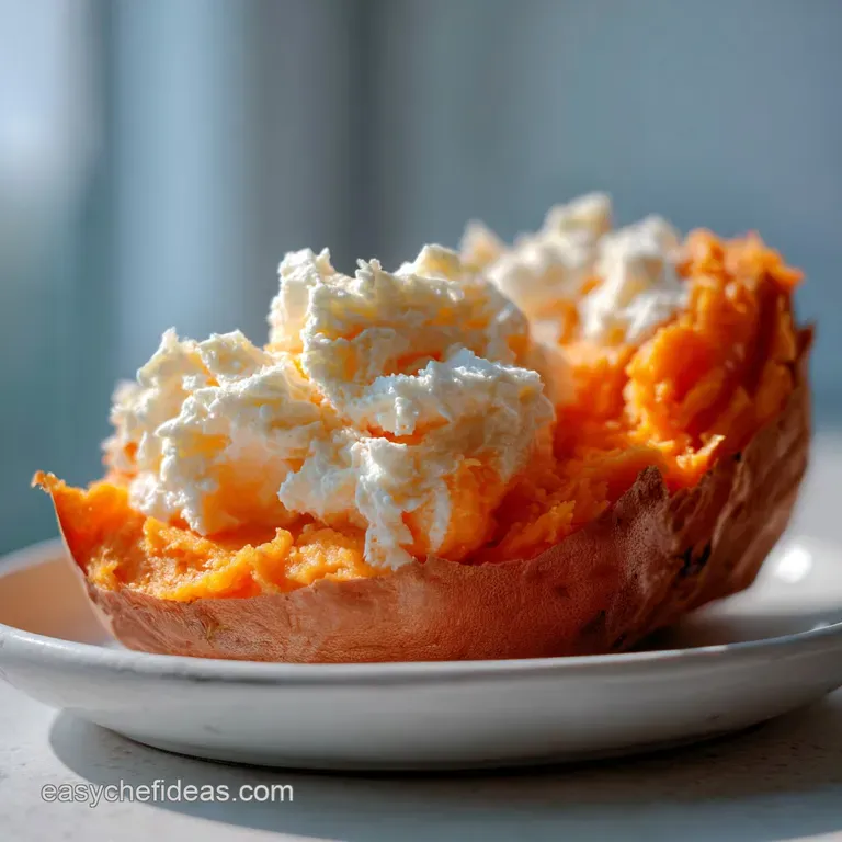 Cook Sweet Potato in Microwave: Baked Style