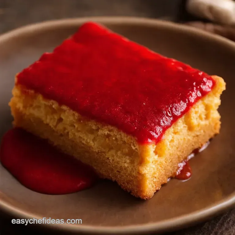 Millionaires Shortbread Bars presentation