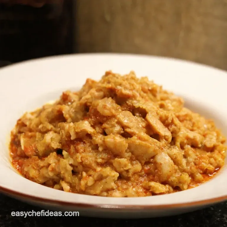 Minced Chicken Fricasse a Modern Classic presentation