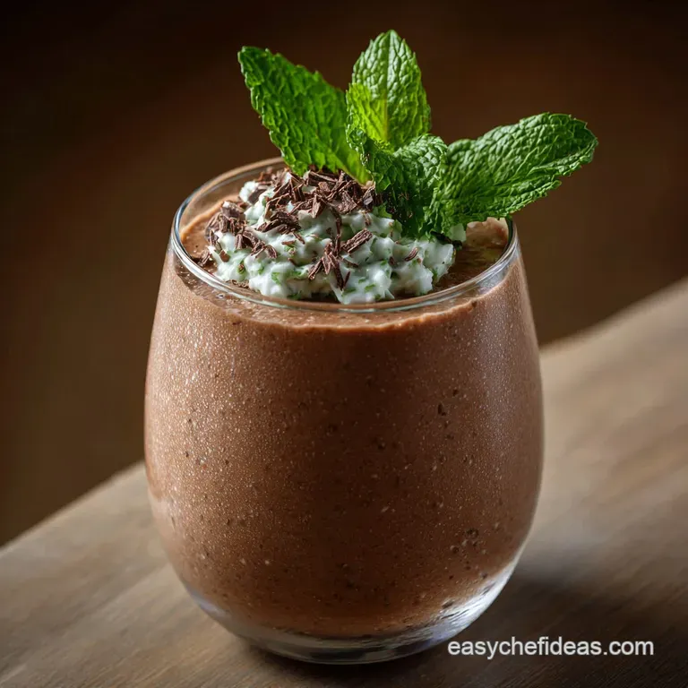 Keto Smoothies the Creamiest Mint Chocolate Dynamo Under 5 Net Carbs presentation