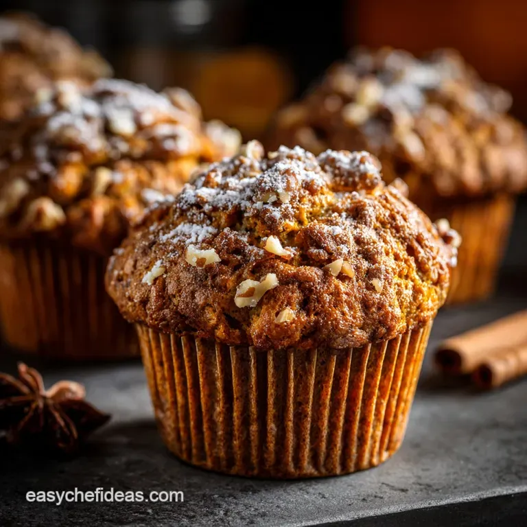 Pumpkin Nut Muffins: the Ultimate Ultra-Moist and Spiced Autumn Bake presentation