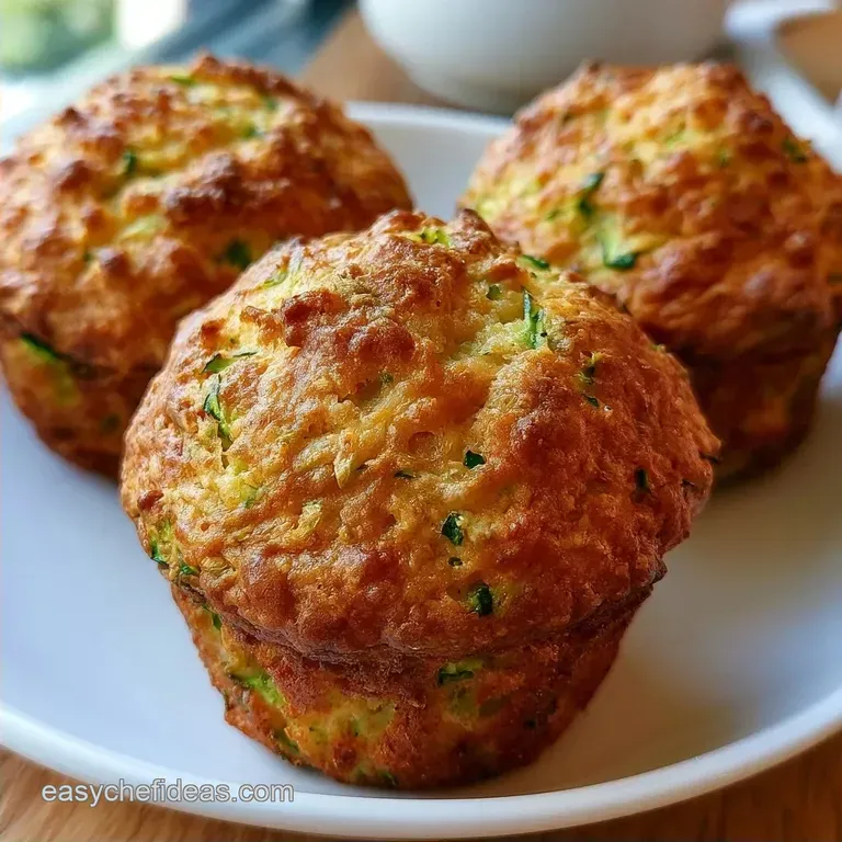 Tender Zucchini Muffins