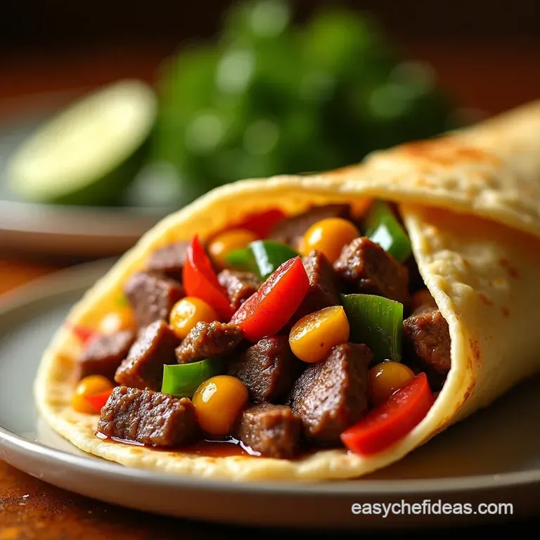 Moo Shu Beef Wok N Roll Wraps Youll Adore presentation