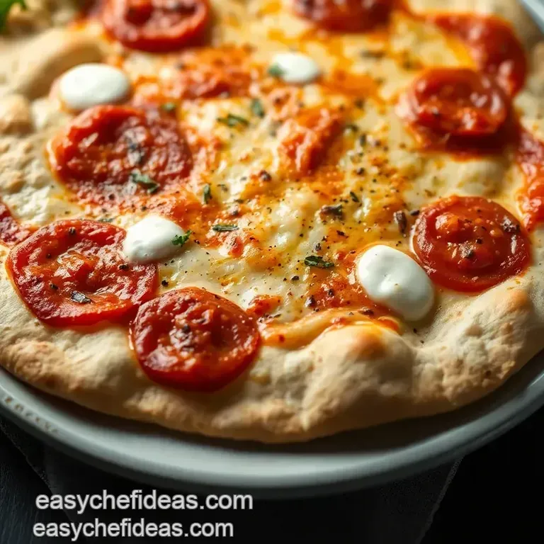 Naan Flatbread Pizza: a Quick and Flavorful Twist presentation