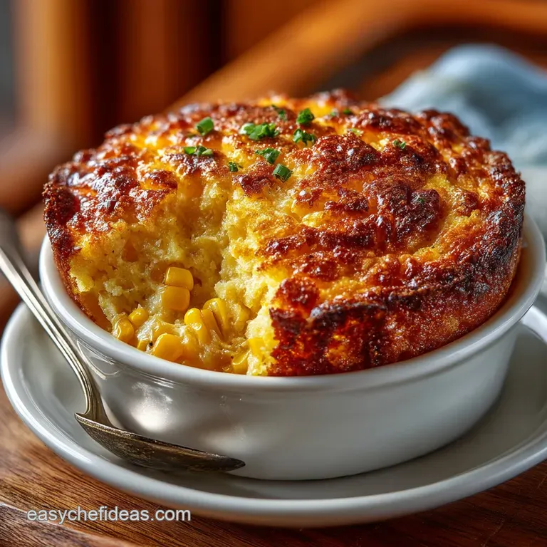 The Cracking Good Nantucket Corn Pudding Creamy Sweet and Simple presentation