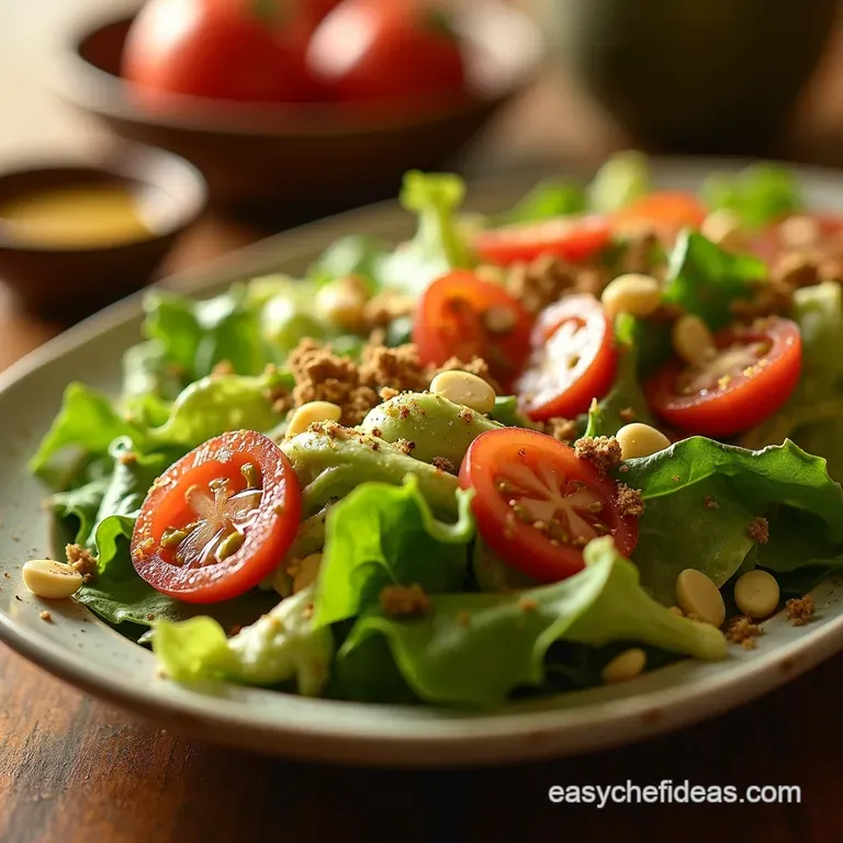 Neverending Crisp the Ultimate Olive Garden Salad Copycat with Signature Italian Dressing presentation