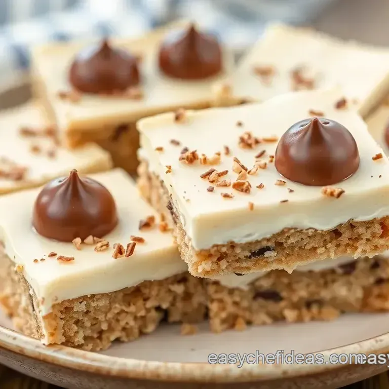 No-Bake Buckeye Bars